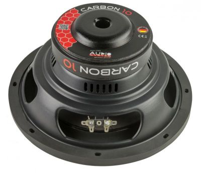 Subwoofer pasiv fara incinta Audio System CARBON 10, 250 watts, 4 ohm, 250 mm, 10"