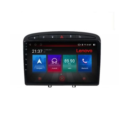Navigatie Peugeot 308 gen 1 T7 / RCZ 2007-2015, Lenovo Ultra Original, Qualcomm 8-Core, 4G, Camera 360, CarPlay Wireless, 4+64GB, 9"