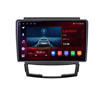 Navigatie SsangYong Korando gen 3 2010-2018, Lenovo Ultra Original, Qualcomm 8-Core, 4G, Camera 360, CarPlay Wireless, 4+64GB, 9"
