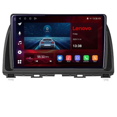 Navigatie Mazda CX-5 gen 1 2012-2016, Lenovo Ultra Original, Qualcomm 8-Core, 4G, Camera 360, CarPlay Wireless, 4+64GB, 9"