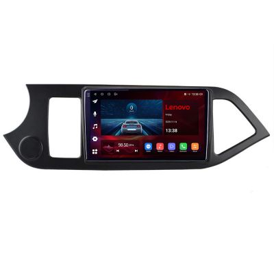 Navigatie Kia Picanto gen 2 2011-2016, Lenovo Ultra Original, Qualcomm 8-Core, 4G, Camera 360, CarPlay Wireless, 4+64GB, 9"