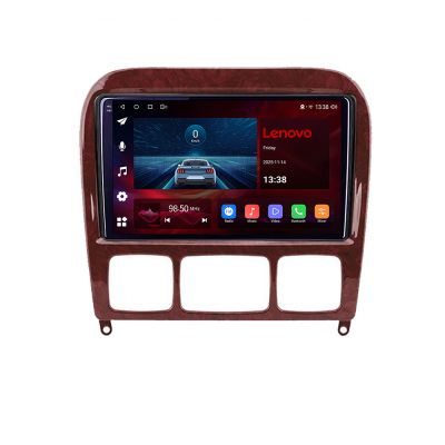 Navigatie Mercedes Benz CL C215 / Clasa S W220 1998-2006, Lenovo Ultra Original, Qualcomm 8-Core, 4G, Camera 360, CarPlay Wireless, 4+64GB, 9"