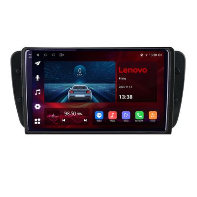 Navigatie Seat Ibiza gen 4 2008-2016, Lenovo Ultra Original, Qualcomm 8-Core, 4G, Camera 360, CarPlay Wireless, 4+64GB, 9"