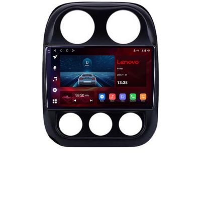 Navigatie Jeep Compas gen 1 2007-2015, Lenovo Ultra Original, Qualcomm 8-Core, 4G, Camera 360, CarPlay Wireless, 4+64GB, 10.1"