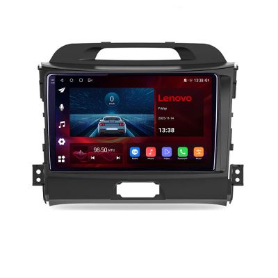 Navigatie Kia Sportage gen 3 2010-2015, Lenovo Ultra Original, Qualcomm 8-Core, 4G, Camera 360, CarPlay Wireless, 4+64GB, 9"