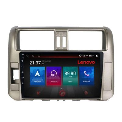 Navigatie Toyota Landcruiser Prado J150 2009-2014, Lenovo Ultra Original, Qualcomm 8-Core, 4G, Camera 360, CarPlay Wireless, 4+64GB, 10.1"