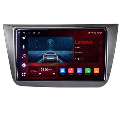 Navigatie Seat Altea 2004-2015, Lenovo Ultra Original, Qualcomm 8-Core, 4G, Camera 360, CarPlay Wireless, 4+64GB, 9"