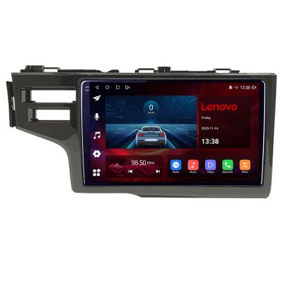 Navigatie Honda Jazz gen 3 2013-2019, Lenovo Ultra Original, Qualcomm 8-Core, 4G, Camera 360, CarPlay Wireless, 4+64GB, 9"
