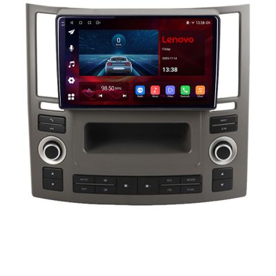 Navigatie Infinity FX -- gen 2 2008-2013, Lenovo Ultra Original, Qualcomm 8-Core, 4G, Camera 360, CarPlay Wireless, 4+64GB, 9"