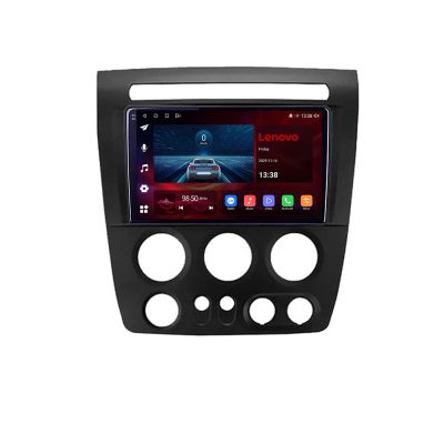 Navigatie Hummer H3, Lenovo Ultra Original, Qualcomm 8-Core, 4G, Camera 360, CarPlay Wireless, 4+64GB, 9"