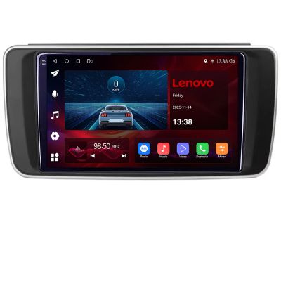 Navigatie Nissan Leaf 2018-2024, Lenovo Ultra Original, Qualcomm 8-Core, 4G, Camera 360, CarPlay Wireless, 4+64GB, 9"