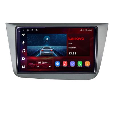 Navigatie Seat Leon gen 2 2005-2013, Lenovo Ultra Original, Qualcomm 8-Core, 4G, Camera 360, CarPlay Wireless, 4+64GB, 9"