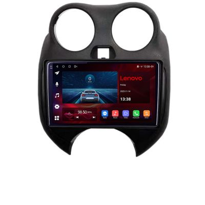 Navigatie Nissan Micra gen 4 K13 2010-2015, Lenovo Ultra Original, Qualcomm 8-Core, 4G, Camera 360, CarPlay Wireless, 4+64GB, 9"