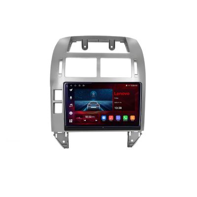 Navigatie Volkswagen Polo gen 4 2002-2008, Lenovo Ultra Original, Qualcomm 8-Core, 4G, Camera 360, CarPlay Wireless, 4+64GB, 9"