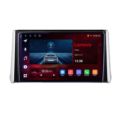 Navigatie Toyota RAV4 gen 5 2018-2020, Lenovo Ultra Original, Qualcomm 8-Core, 4G, Camera 360, CarPlay Wireless, 4+64GB, 9"