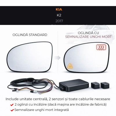 Oglinda dedicata Kia-7 2017 Kia K2 BSD Blue Mirror