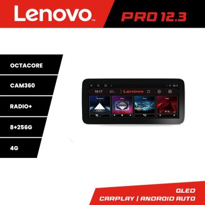 Navigatie Suzuki SX4 2006-2013 Lenovo PRO 8+256 12.3 inch qled android 4G DSP gps internet  Kit-124