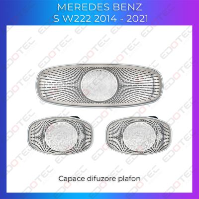 Lumini Ambientale NIGHTVIBE Mercedes S Class W222 dedicate plafon control din sistemul original si telefon