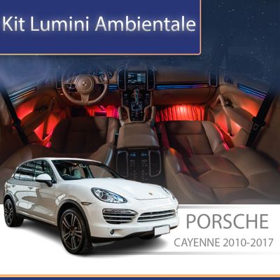 Lumini Ambientale NIGHTVIBE Porsche Cayenne 2010-2017 set complet cu trimuri control telefon sau sistem original