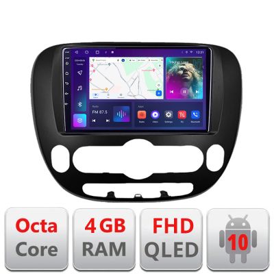 Navigatie Kia Soul 2014-2019 Android radio gps internet 4+64 carplay android auto Kit-soul-2014+EDT-E309v3