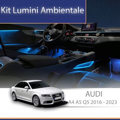 Lumini Ambientale NIGHTVIBE Audi A4 A5 Q5 B9 2016-2023 spatar scaune dedicate control telefon sau sistem original