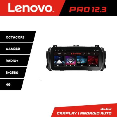 Navigatie Citroen Jumpy Toyota Proace Peugeot Traveller Lenovo PRO 8+256 12.3 inch qled android 4G DSP gps internet v1