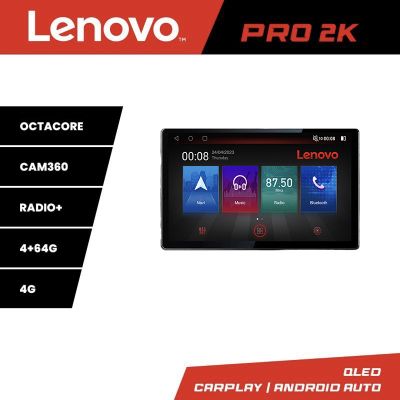 Navigatie Toyota Sequoia 2008-2017 Lenovo PRO 4+64 13 inch 2K android 4G DSP gps internet  Cor