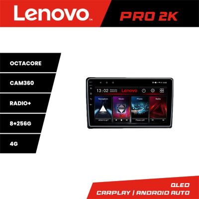 Navigatie Ford Transit Focus Kuga Lenovo Kit-transit 8 core QLED 2K 8+256 360 Android Waze USB Navigatie Internet Youtube Radio