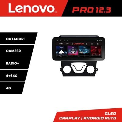Navigatie Ford Mondeo 2013- K-377 Lenovo PRO 4+64 12.3 inch qled android 4G DSP gps internet  8Core