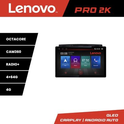 Navigatie Ford Fiesta MK5 2002-2008 Lenovo PRO 4+64 13 inch 2K android 4G DSP gps internet  KIT-fiesta-mk5