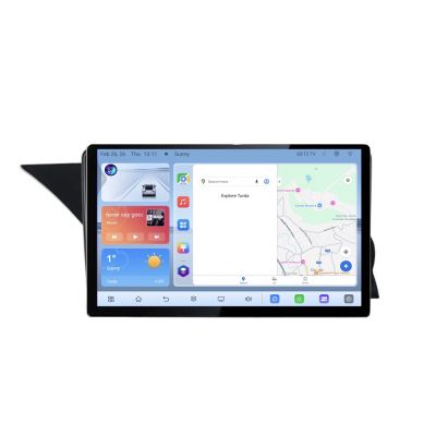 Navigatie Mercedes GLK 2008-2011 NTG4 Edotec 4+32 1K 13 inch qled android 4G DSP gps internet  Kit-glk-ntg4