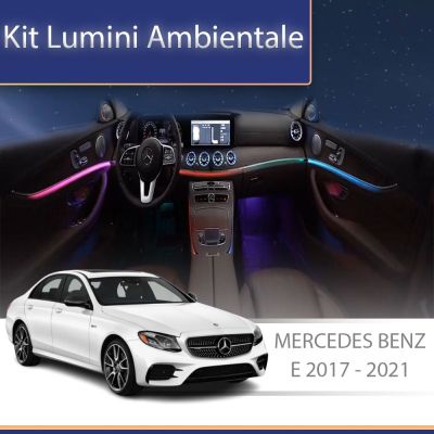 Lumini Ambientale NIGHTVIBE Mercedes Benz W213 tweeter control telefon sau sistem original
