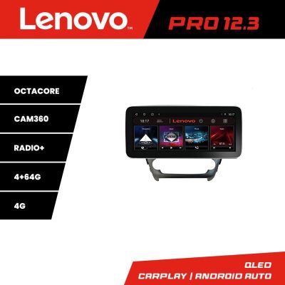 Navigatie Toyota Avensis 2015-2019 Lenovo PRO 4+64 12.3 inch qled android 4G DSP gps internet  Kit-avensis-15+EDT-E