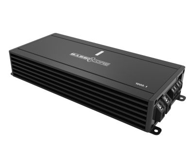 Amplificator monobloc BassCore DBES1000.1, 1x1000 watts rms in 1 ohm, pentru subwoofer clasa D