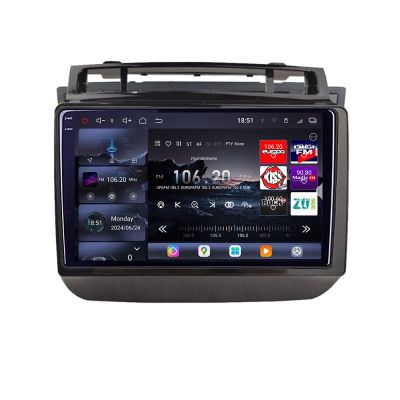 Navigatie VW Touareg 2011-2018 Edotec Kit-1142-type-a 8 core QLED 2K 16+512GB 360 Android Waze USB Navigatie Internet Youtube