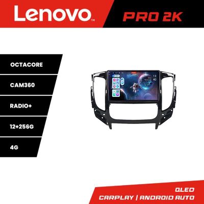 Navigatie Mitsubishi L200 2014-2020 Lenovo Kit-1094 8 core QLED 2K 12+256 360 Android Waze USB Navigatie Internet Youtube Radio