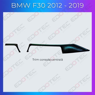 Lumini Ambientale NIGHTVIBE dedicate BMW Seria 3 4 F30 si GT 2012-2019 trimm central control din sistemul original sau telefon