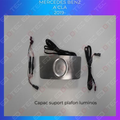 Lumini Ambientale NIGHTVIBE capac suport plafon Mercedes A W177 CLA W118 control pe sistemul original sau telefon