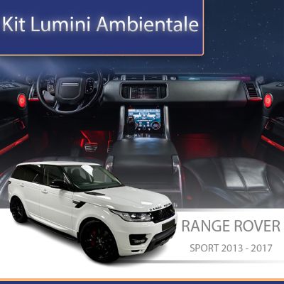 Lumini Ambientale NIGHTVIBE Range Rover Sport 2013-2022 trimuri control telefon sau sistem original