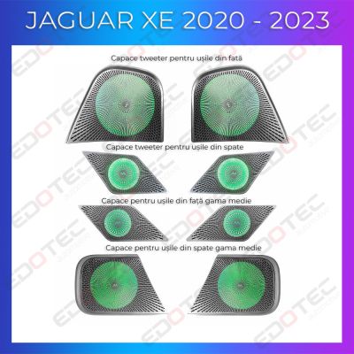 Lumini Ambientale NIGHTVIBE Jaguar XE 2020-2023 capac boxe iluminate control telefon sau sistem original