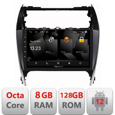 Navigatie Toyota Camry 2012-2018 Android radio gps internet 8+128 carplay android auto