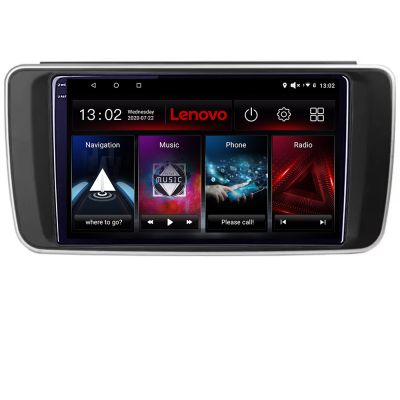 Navigatie Nissan Leaf 2018-2024 Lenovo QLED 1K 4+64 WIFI 5Ghz carplay android auto Android kit-leaf+EDT-LITE-D4-9-4+64