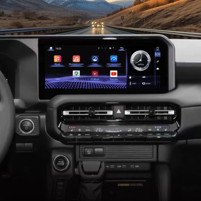 Navigație Toyota Prado 2024 LC25 low, high, 12.3 inci, 8GB ram, 128GB stocare