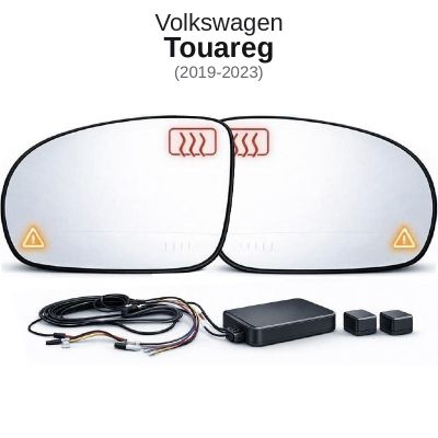 Senzor unghi mort Volkswagen Touareg 2019-2026 — oglindă dedicată