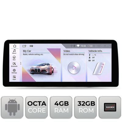 Navigatie dedicata Edotec BMW Z4 E89 masini cu unitate CIC Android ecran 10.25" 4+32 4G BT