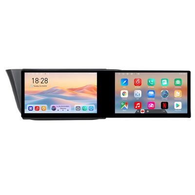Navigatie Iveco Daily 2019- Edotec 2 ecrane  8 core 4+128 21.6 inch Incell android Wifi 5Ghz gps internet