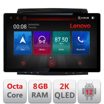 Navigatie Toyota Landcruiser 200 V8 2007-2015 cu navi si 360, Ecran 2K QLED 13",Octacore,8Gb RAM,128Gb Hdd,4G,360,DSP,Carplay,Bluetooth