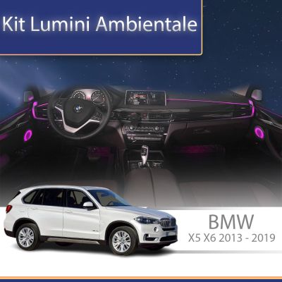 Lumini Ambientale NIGHTVIBE BMW Seria X5 X6 2013-2019 dedicat trimuri control telefon sau sistem original