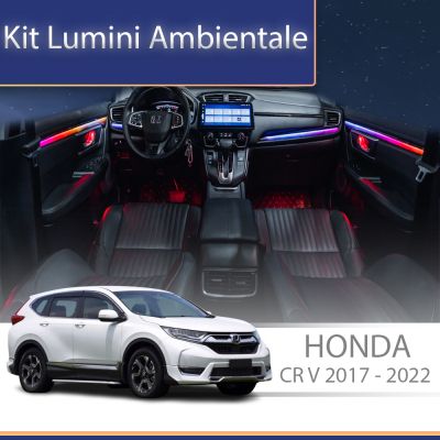 Lumini Ambientale NIGHTVIBE Honda CRV 2017-2021 set complet control telefon sau sistem original