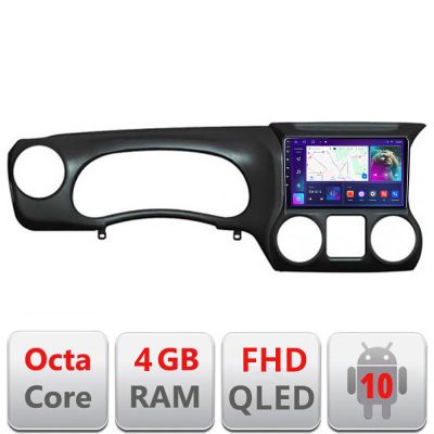 Navigatie Jeep Wrangler 2014-2016 Android radio gps internet 4+64 carplay android auto Kit-wr-15+EDT-E310v3